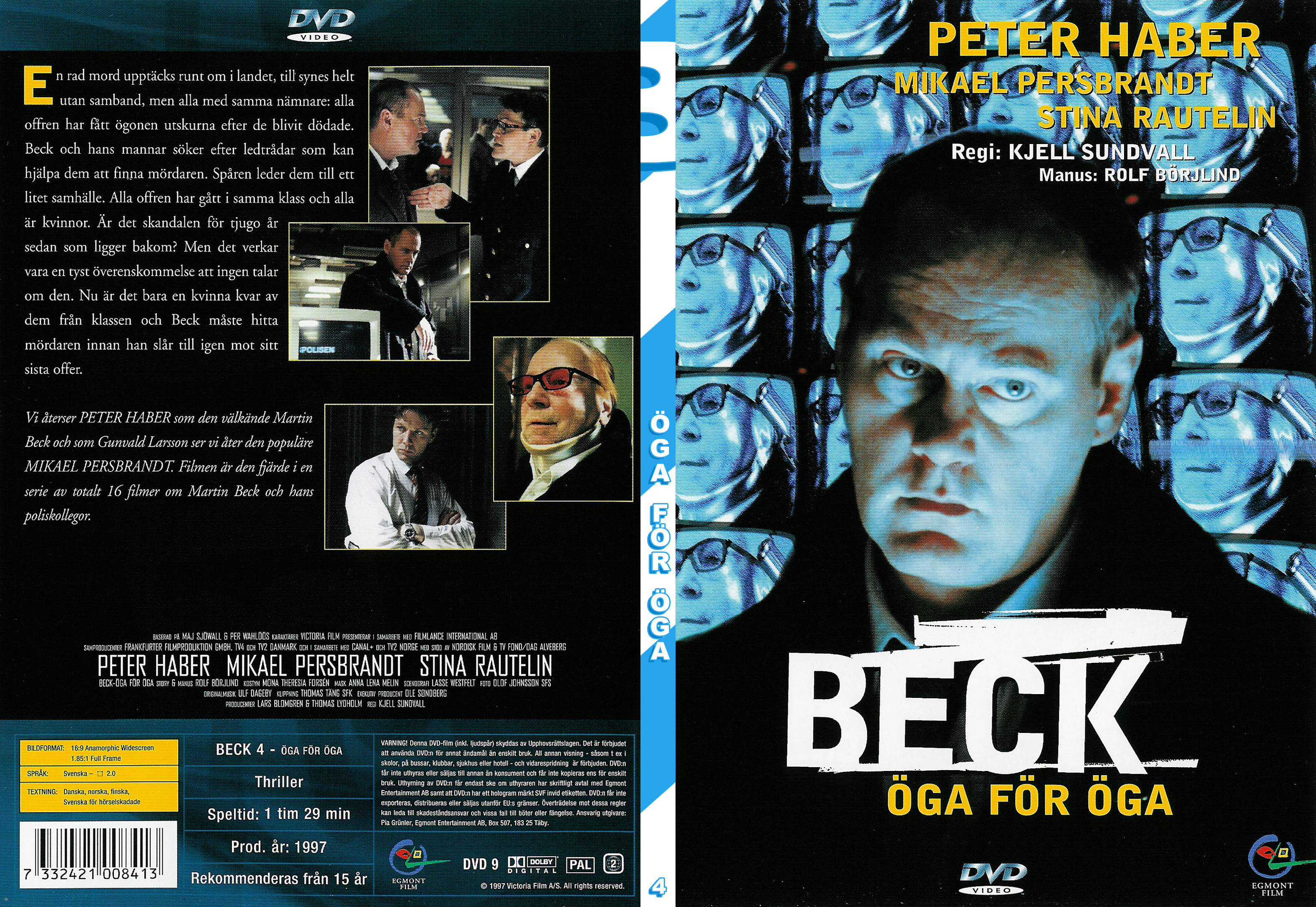 COVERS.BOX.SK ::: Beck - Öga för öga (1998) - high quality DVD - Beck öga För öga Download