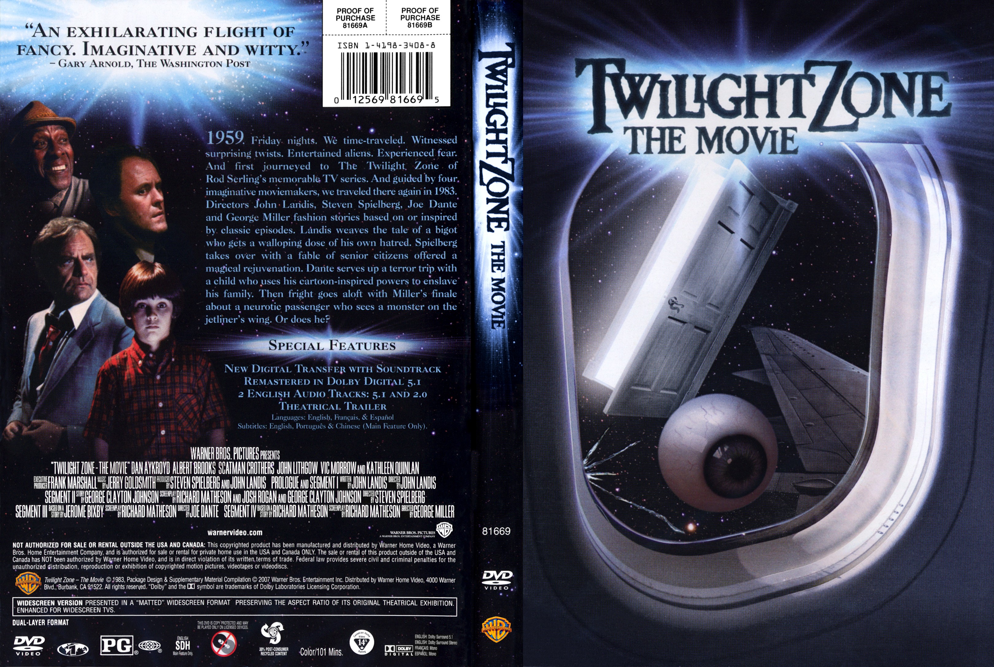 the twilight zone dvd