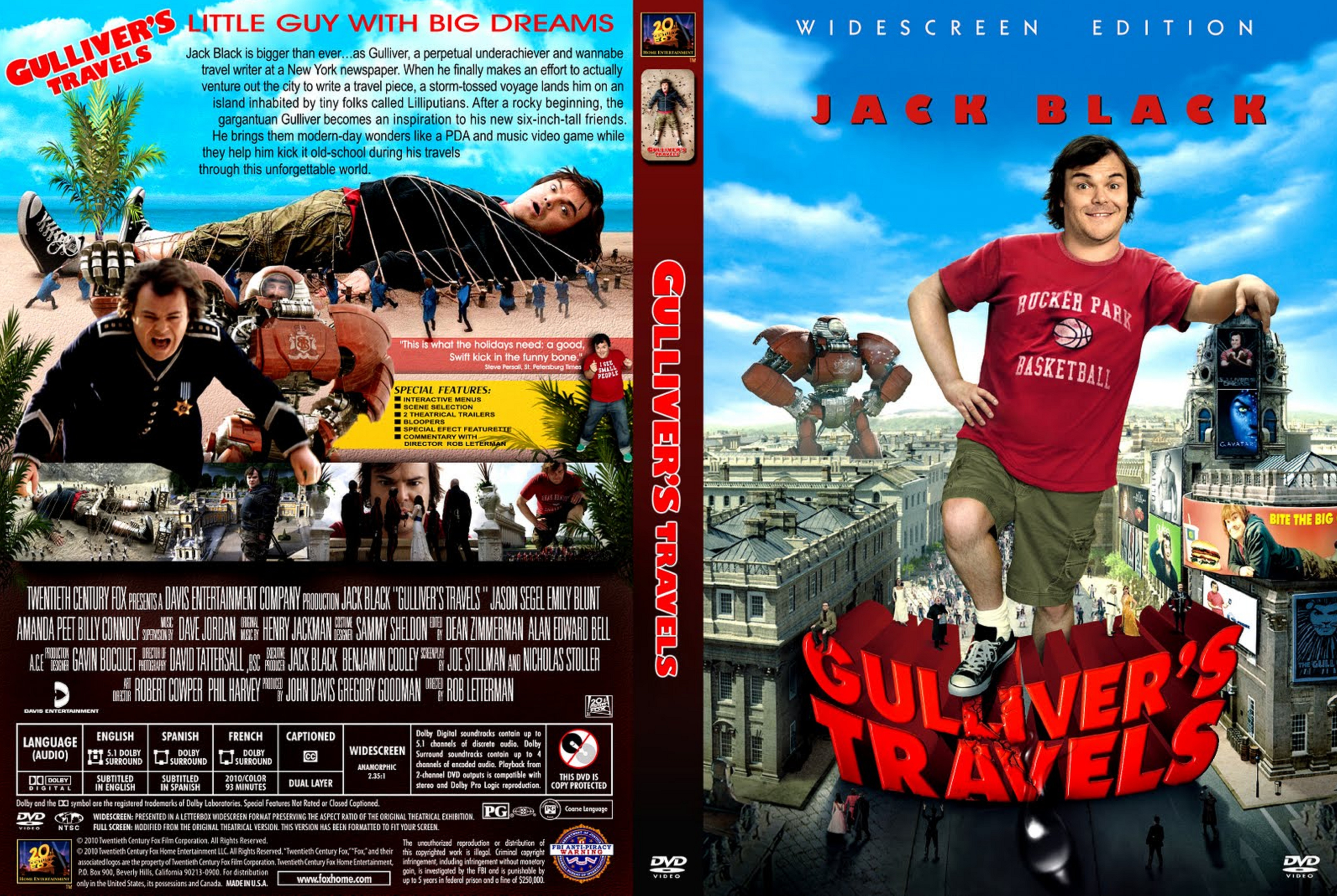 Gullivers Travels Dvd Cover