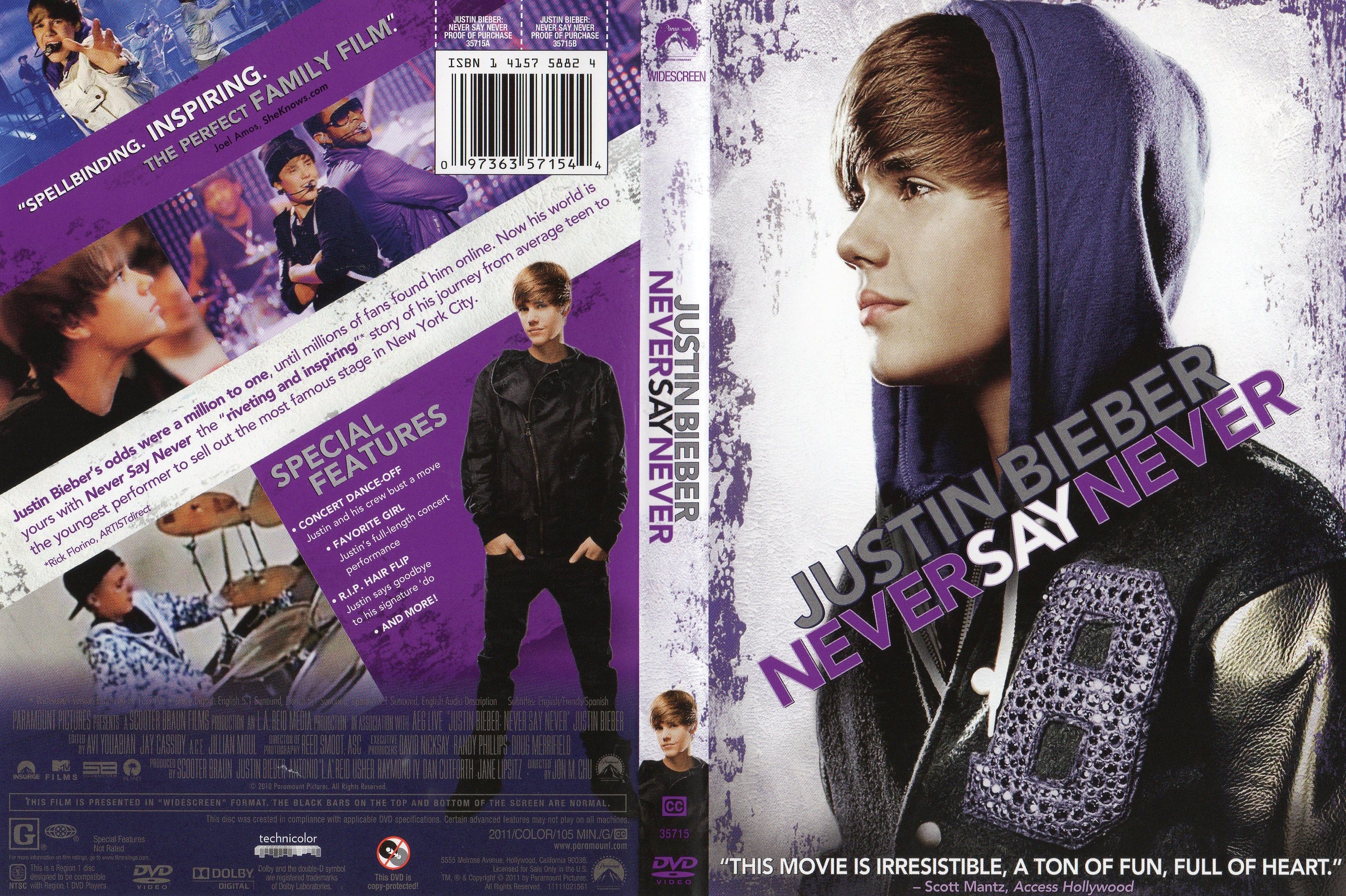 Justin Bieber Never Say Never 2011 Full Movie
