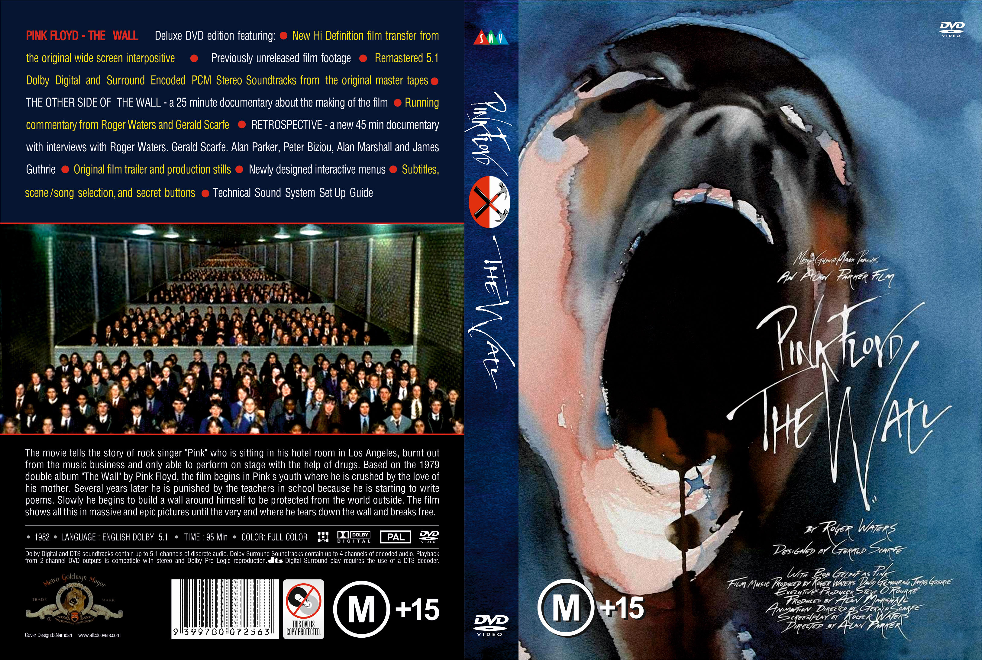 COVERS.BOX.SK ::: the wall - pink floyd 1982 - high quality DVD