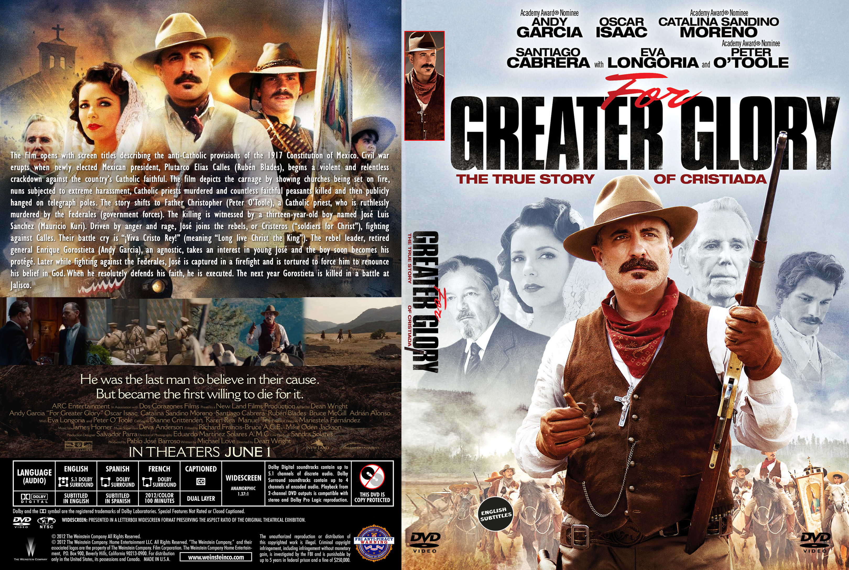 For Greater Glory 2012 [Dvdrip]