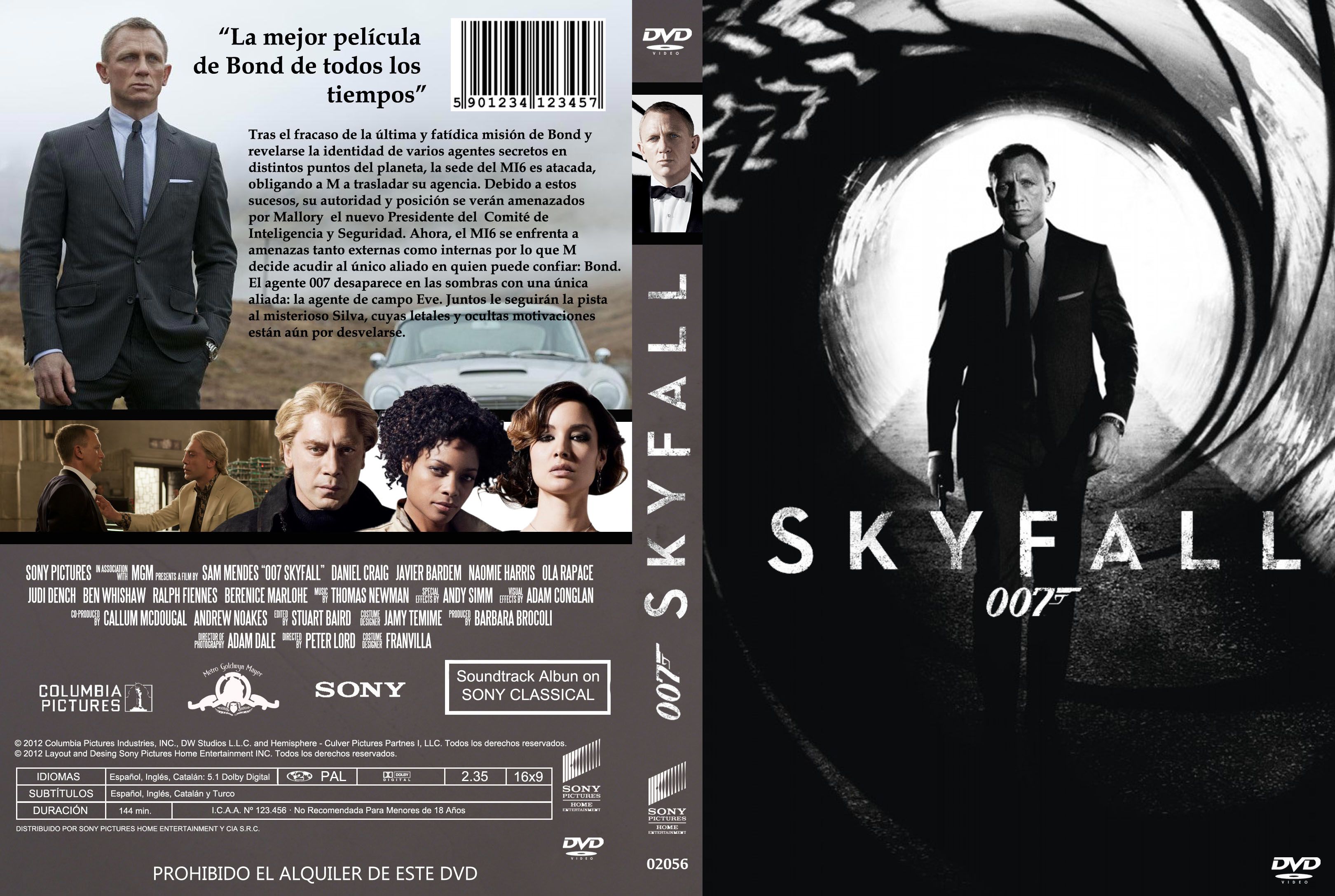 COVERS.BOX.SK 
 Skyfall Dvd Cover