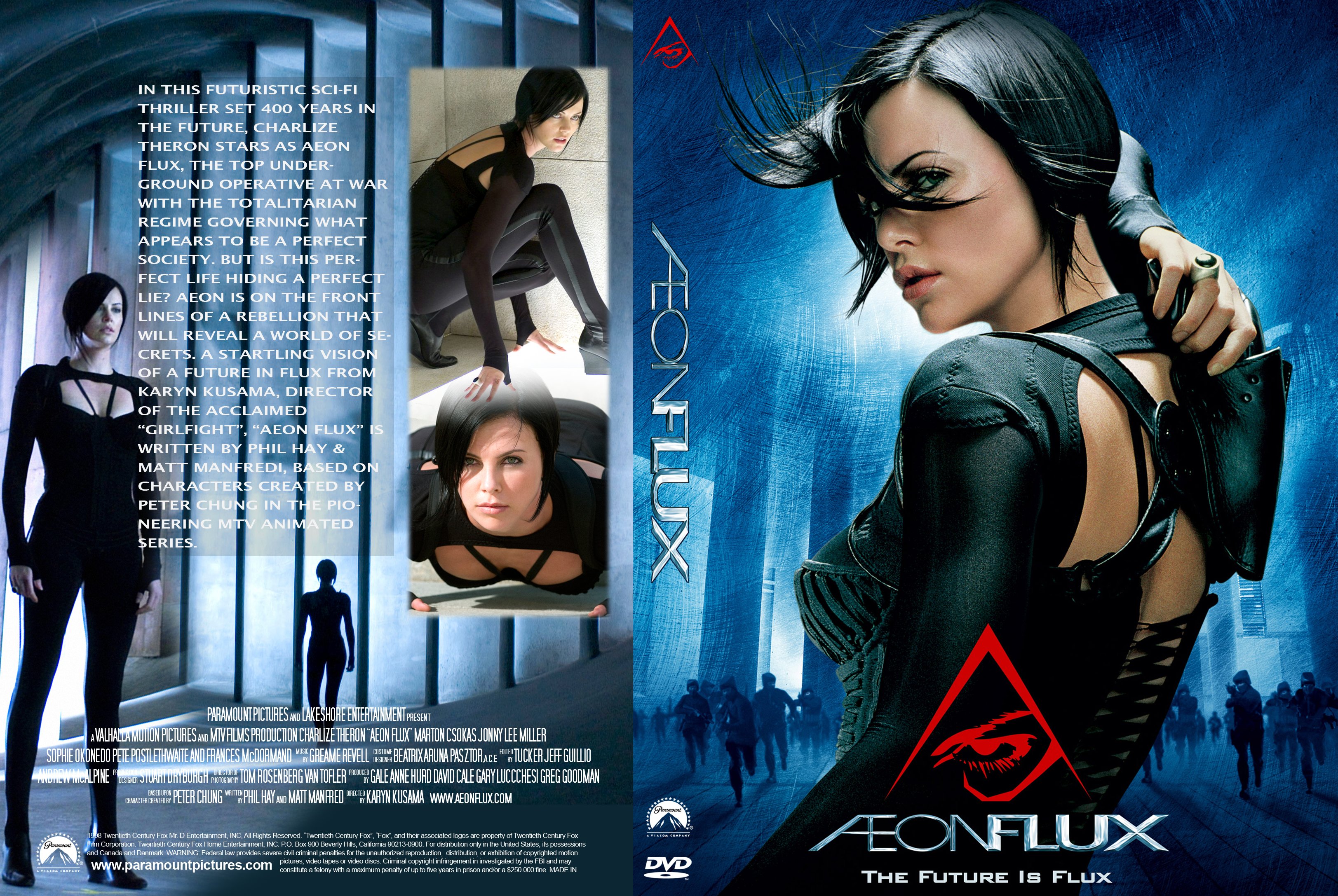 COVERS.BOX.SK ::: AEon Flux 2005 - high quality DVD / Blueray / Movie