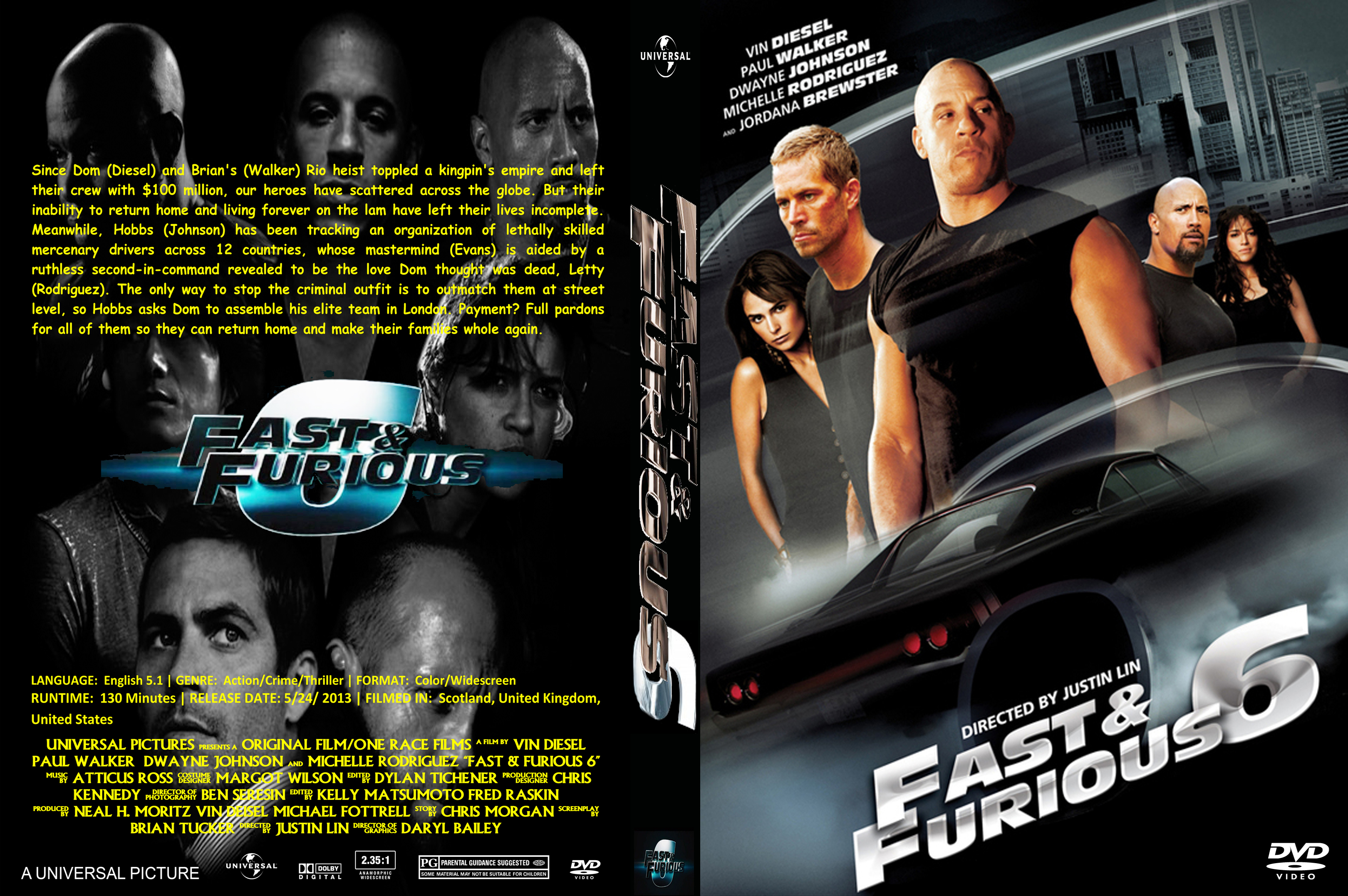 Fast Furious 6 2013 Quality